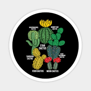 Cactus Lover Women Succulent Plants Gifts Cactus Magnet